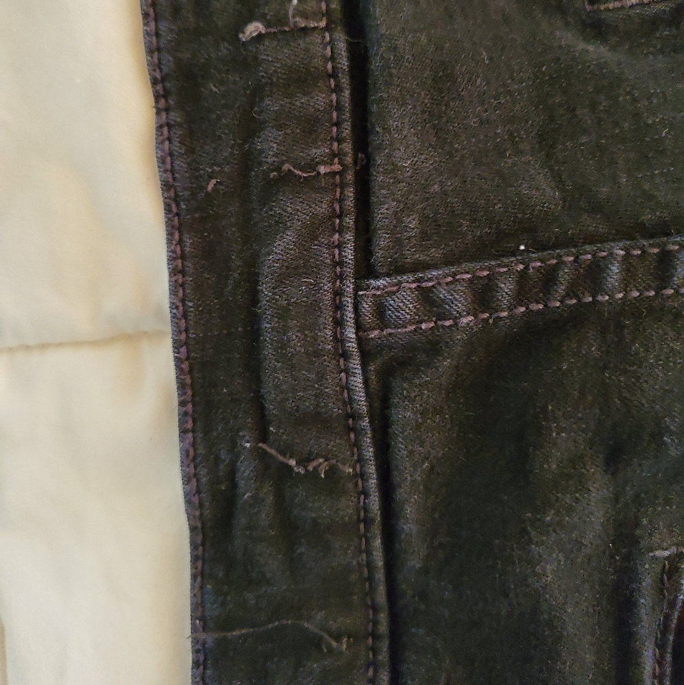 NYDJ black boots cut jeans sz 12 mid rise waist - Picture 5 of 12